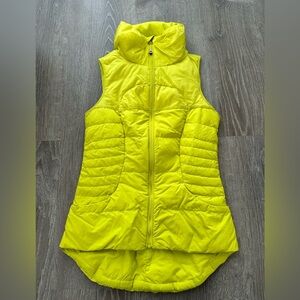 Lululemon puffer vest size 4